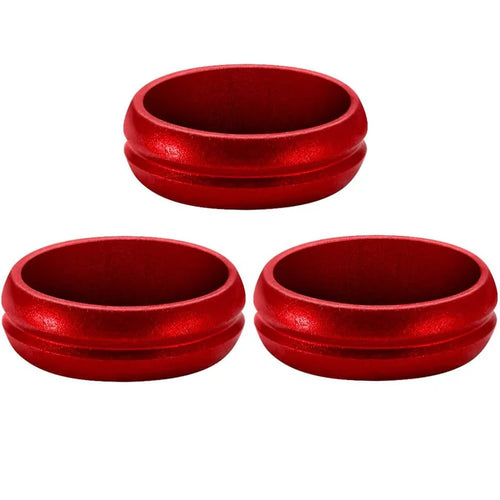 Mission F Lock Rings Rouge