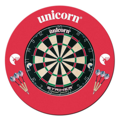 Pack Unicorn cible, protection rouge et 6 fléchettes