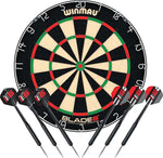 Pack Winmau Blade 6 - Cible + 6 fléchettes
