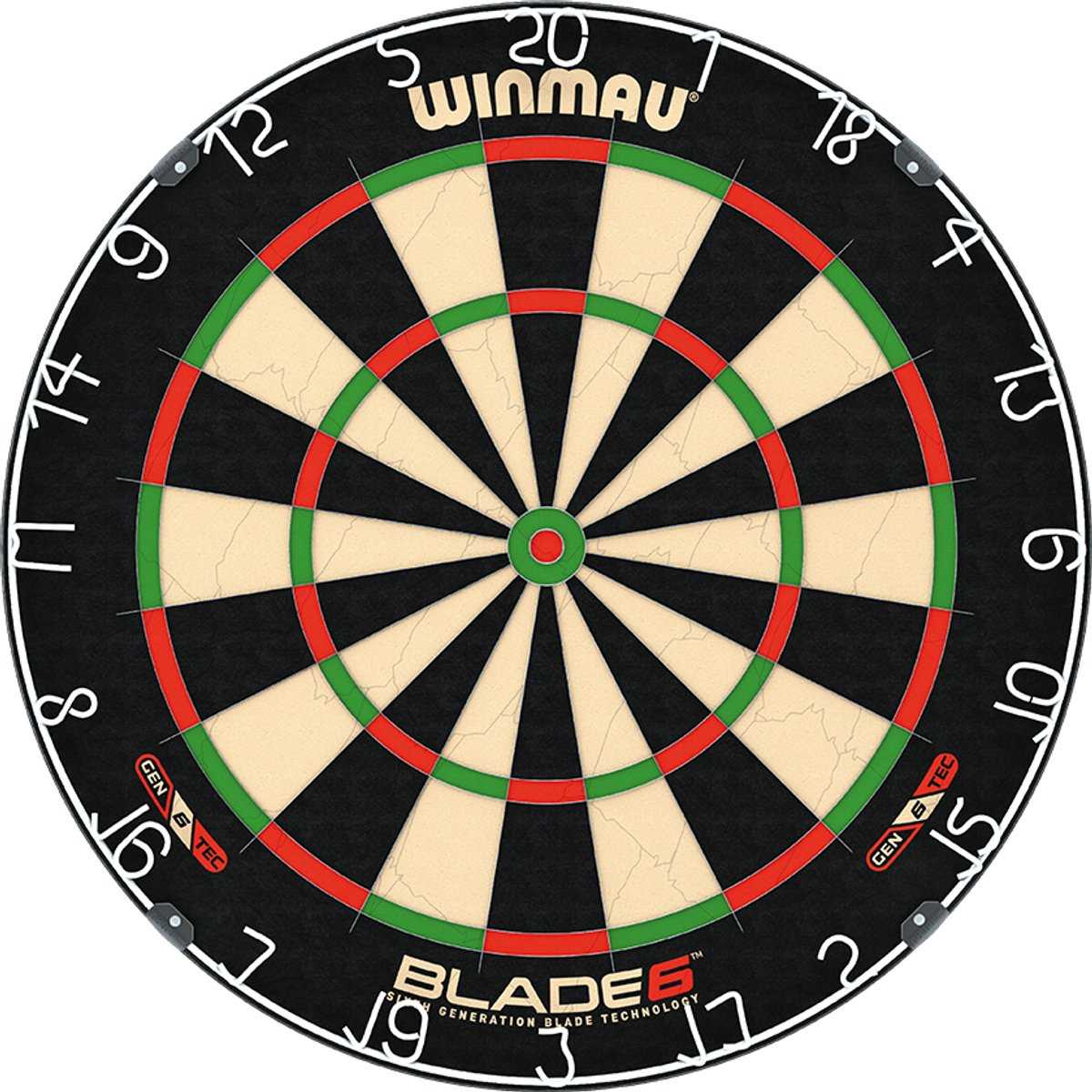 Pack Winmau Blade 6 - Cible + 6 fléchettes