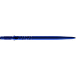 Pointe acier bleue Bull's CP Ringed Grip 36 mm vue de profil