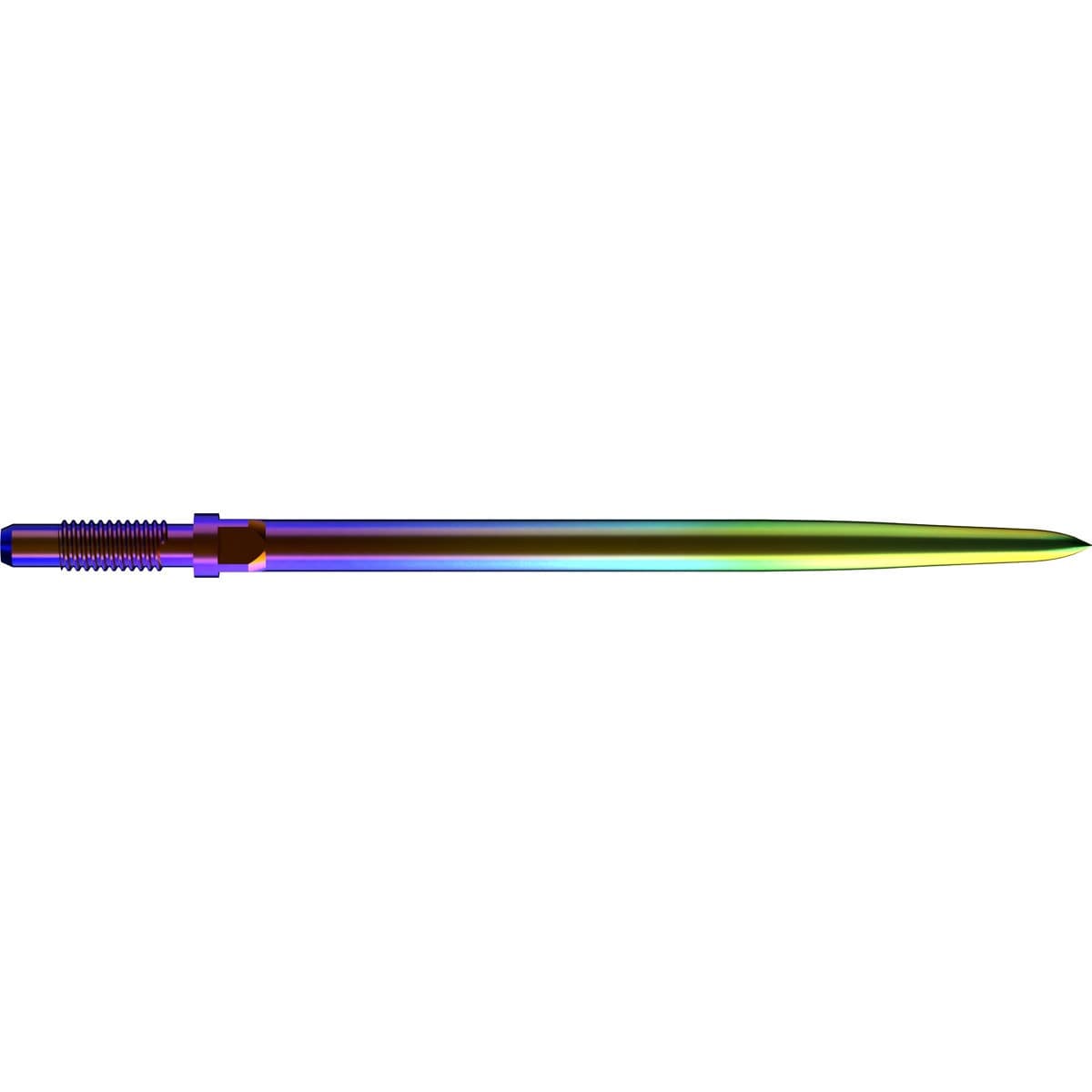 Pointe acier Rainbow Bull's CP Smooth de profil