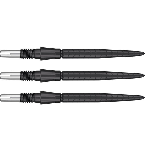Pointes de fléchettes Target Swiss Storm Quartz - Noir 30mm