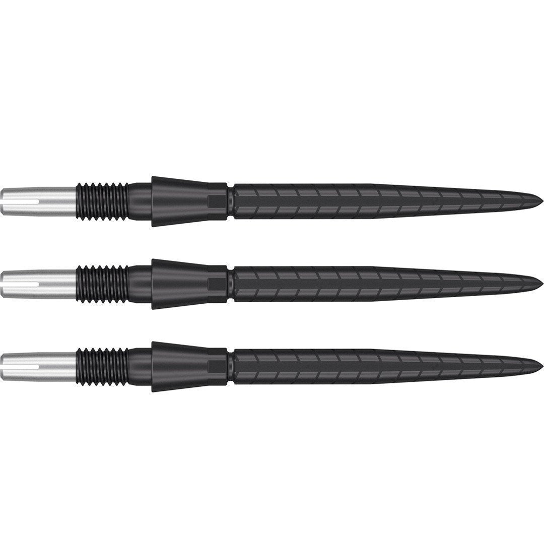 Pointes de fléchettes Target Swiss Storm Quartz - Noir 30mm - photo principale