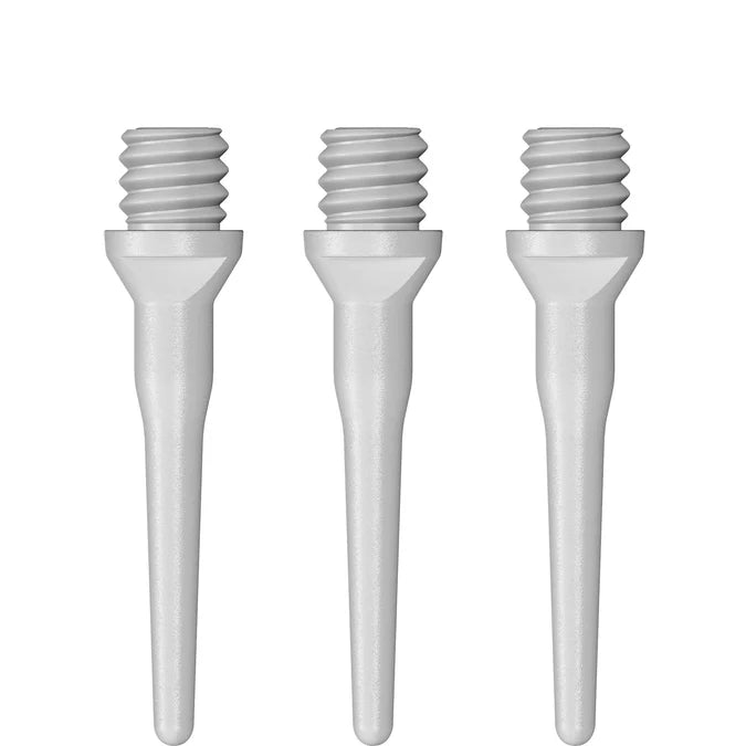 Pointes plastiques pour fléchettes - Designa - Paxk de 1000 - Blanc