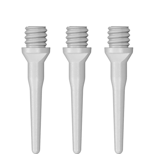 Pointes plastiques pour fléchettes - Designa - Paxk de 1000 - Blanc