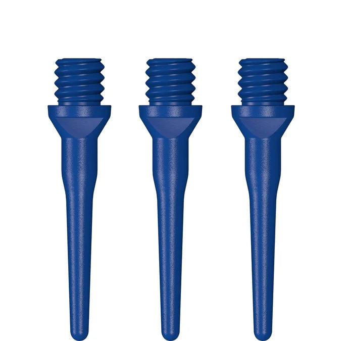 Pointes plastiques pour fléchettes - Designa - Paxk de 1000 - Bleu