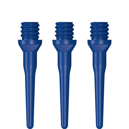 Pointes plastiques pour fléchettes - Designa - Paxk de 1000 - Bleu