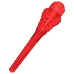 Pointes Plastique Winmau Triton Rouge – Sachet de 50