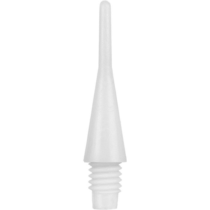 Pointes soft tip Bull's Long Life Short 100 pièces Blanc