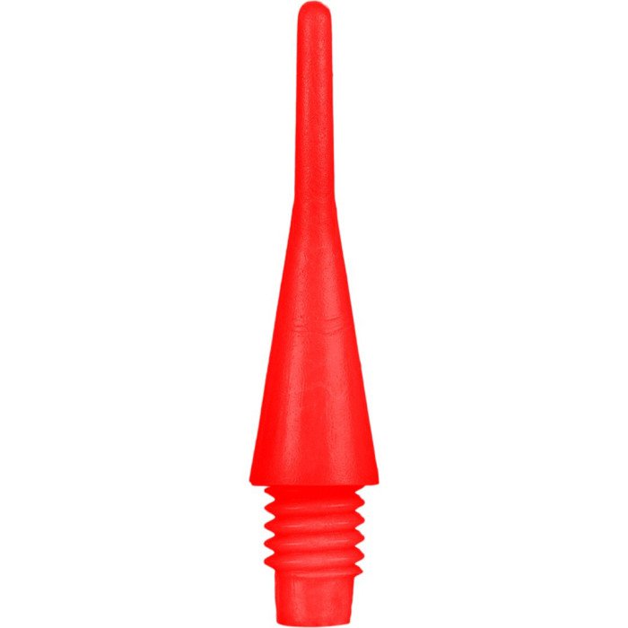 Pointes soft tip Bull's Long Life Short 100 pièces Rouge