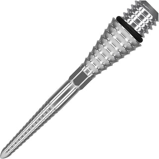 Pointes de fléchettes Target Swiss Point Grooved Conversion - Argent 26mm