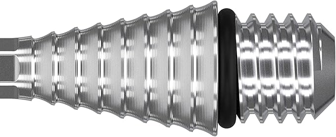 Pointes de fléchettes Target Swiss Point Grooved Conversion - Argent 26mm