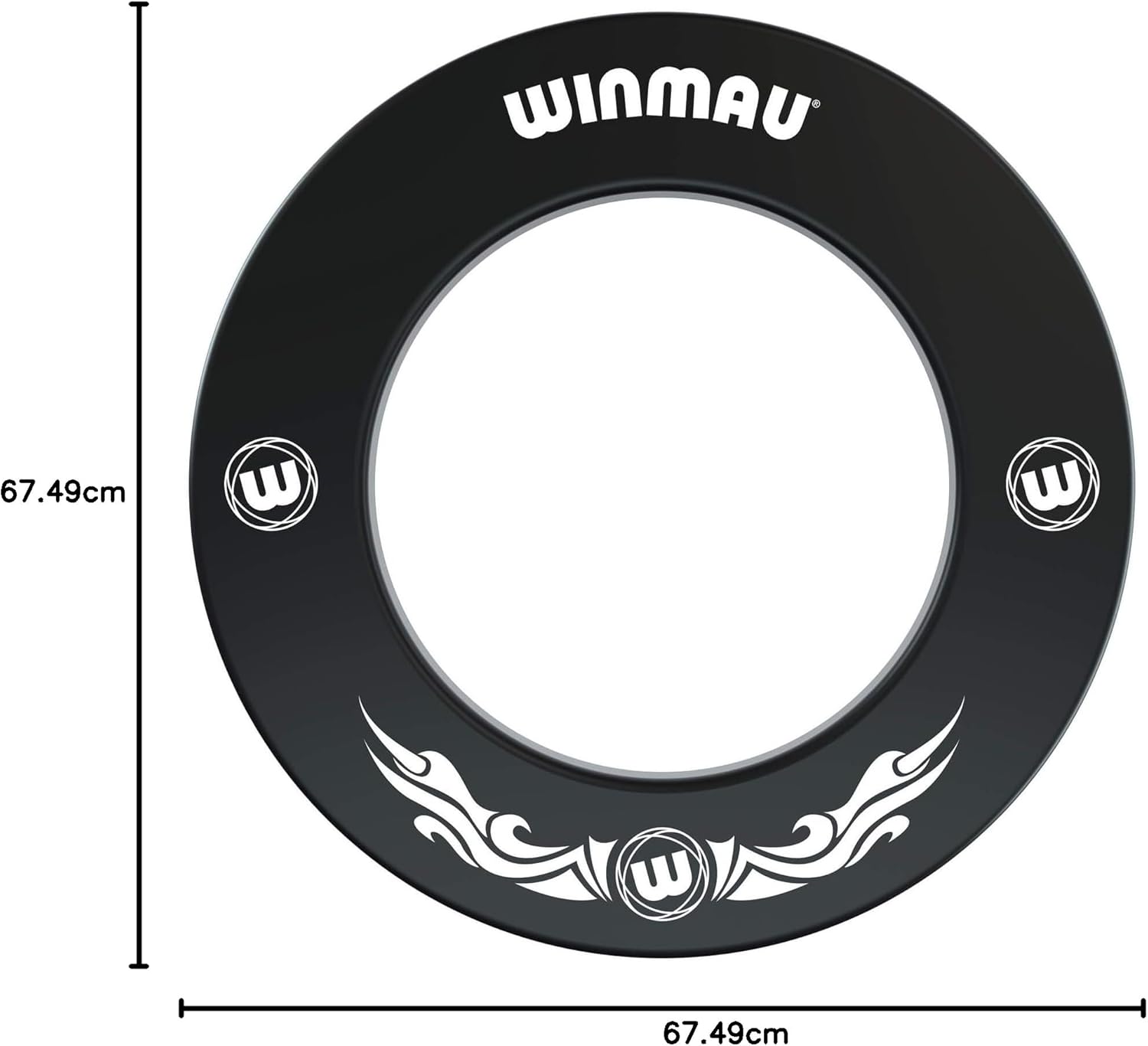 Anneau de protection de cible Winmau xtreme Noir