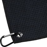Serviette Jack Daniel's noire, détail