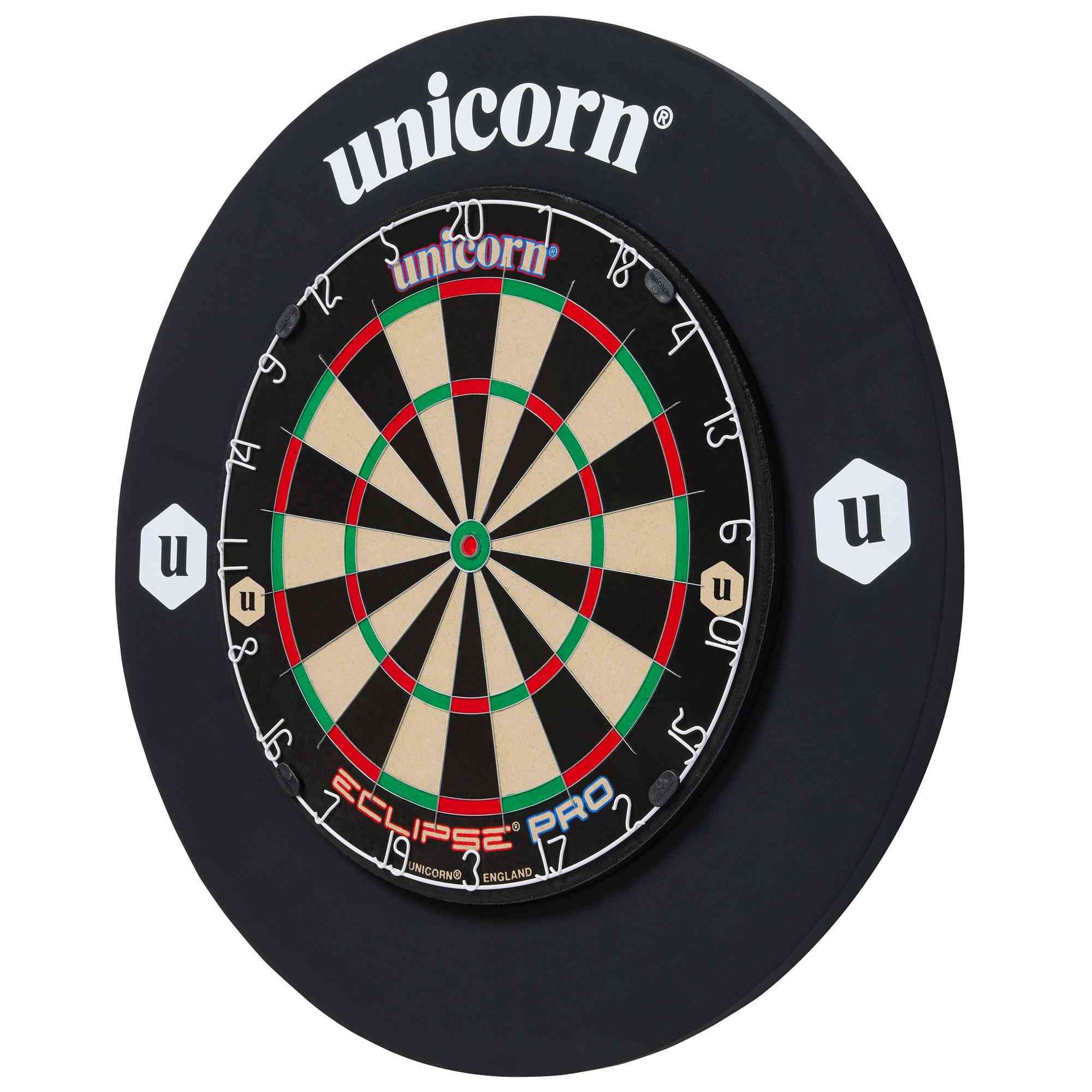 Anneau de protection murale cible Unicorn Striker Noir