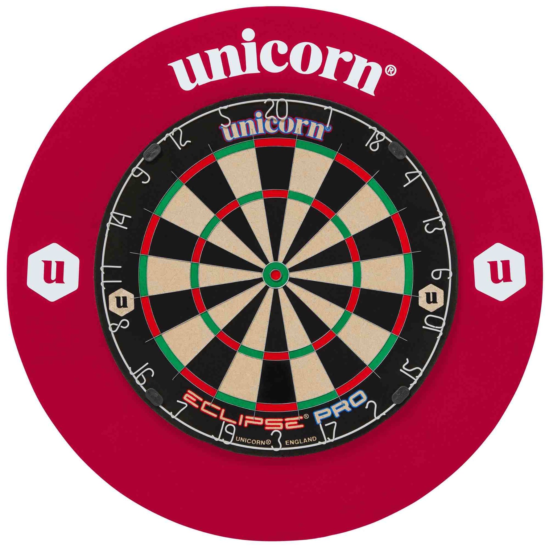 Anneau de protection murale cible Unicorn Striker Rouge