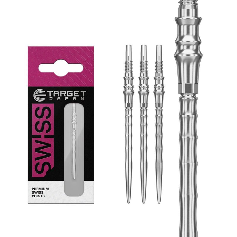 Target Japan Premium Swiss Point Argent 35 mm - photo principale