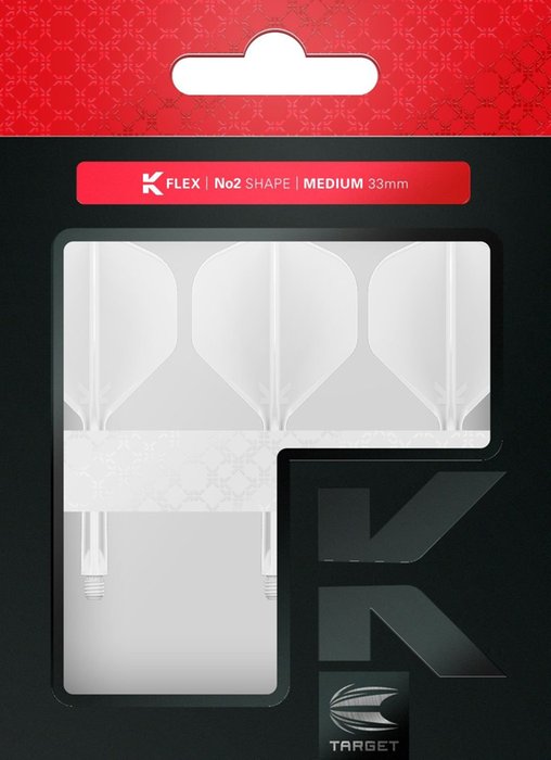 Target K-Flex No.2 Blanc - Medium 33 mm