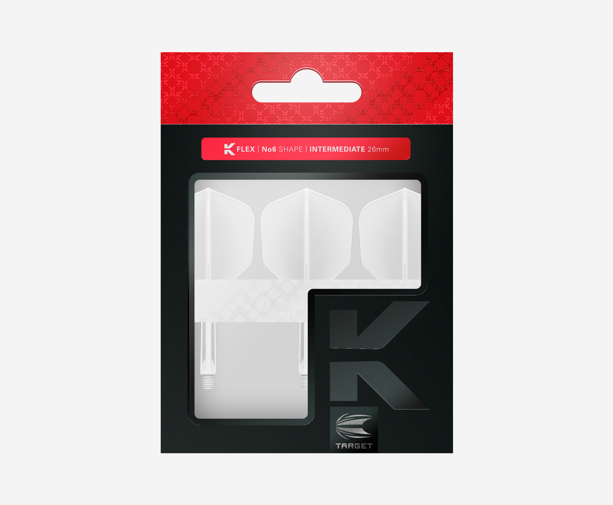 Target K-Flex No.6 Blanc Intermédiaire dans son emballage