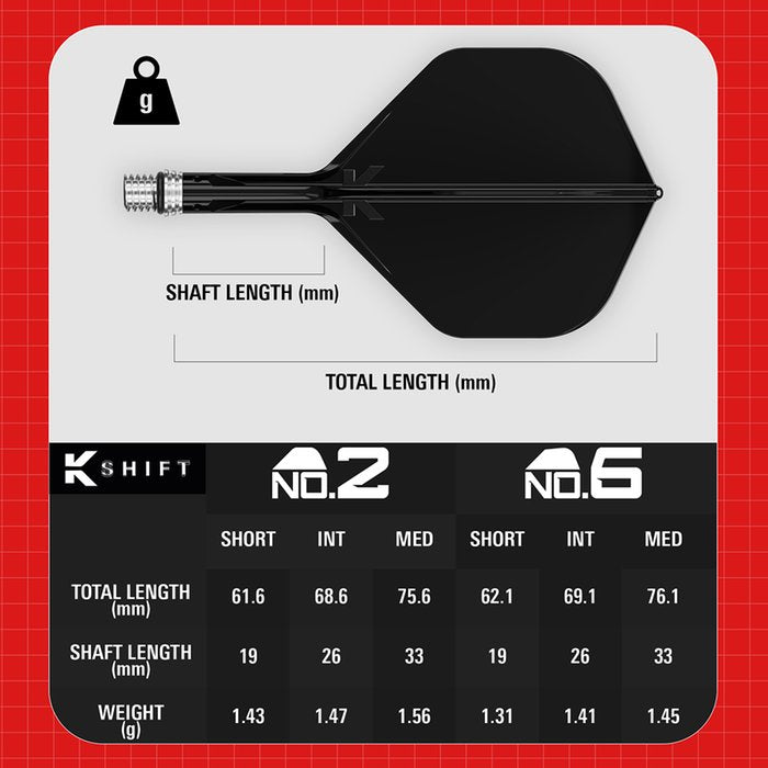Target K-Shift No.2 Noir Short - vue secondaire