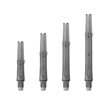 Tige L-Style Locked Straight Clear Noir 330 Medium