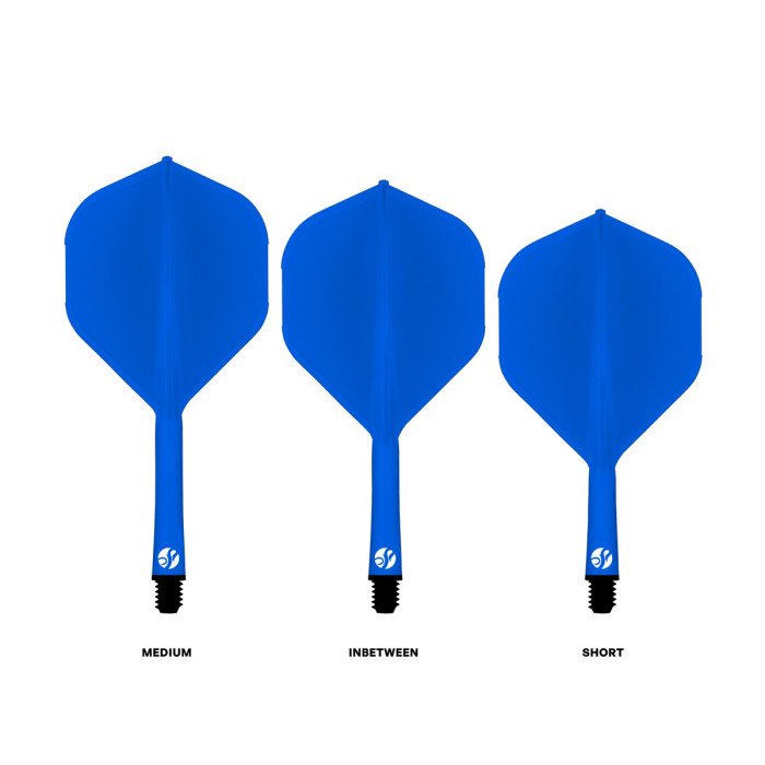 Tiges et ailettes Shot Bleu Medium
