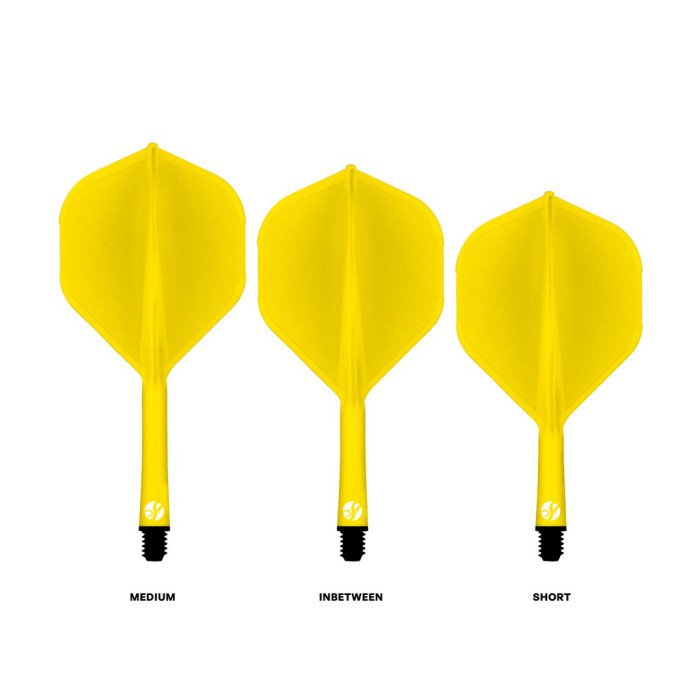 Tiges et ailettes Shot Jaune Short