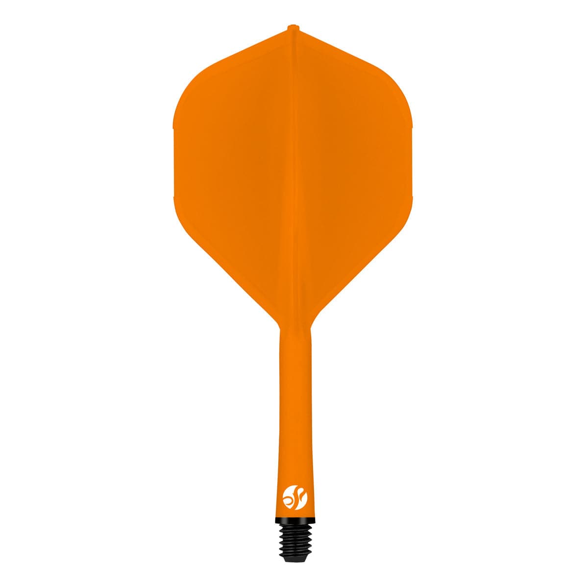 Tiges et ailettes Shot Flight Deck orange Short – une tige-ailette seule