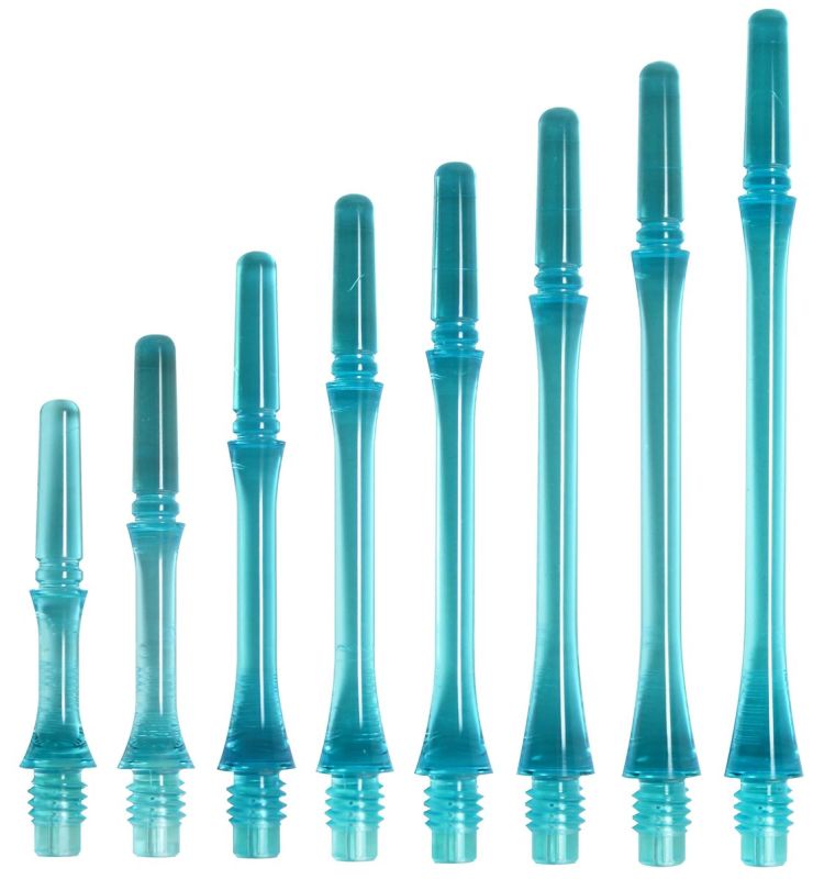 Tiges Cosmo Darts - Fit Shaft Gear Slim Locked 2 - Bleu clair - 18 mm - photo principale