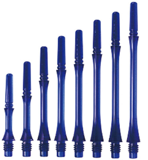 Tiges Cosmo Darts - Fit Shaft Gear Slim Locked 3 - Bleu foncé - 24 mm