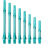 Tiges Cosmo Fit Shaft Gear Slim Locked Bleu transparent – toutes les longueurs, dont la 3 (24 mm)