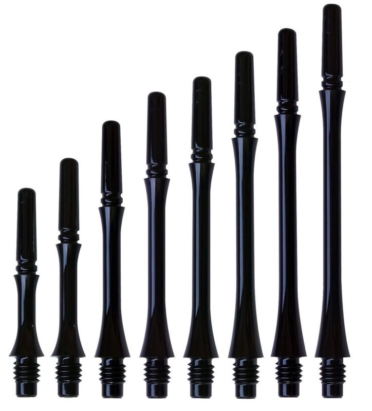 Tiges Cosmo Darts - Fit Shaft Gear Slim Locked 4 - 28,5 mm - Noir - photo principale