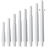 Tiges Cosmo Darts - Fit Shafts Gear Normal Spinning 2 - 18 mm - Blanc