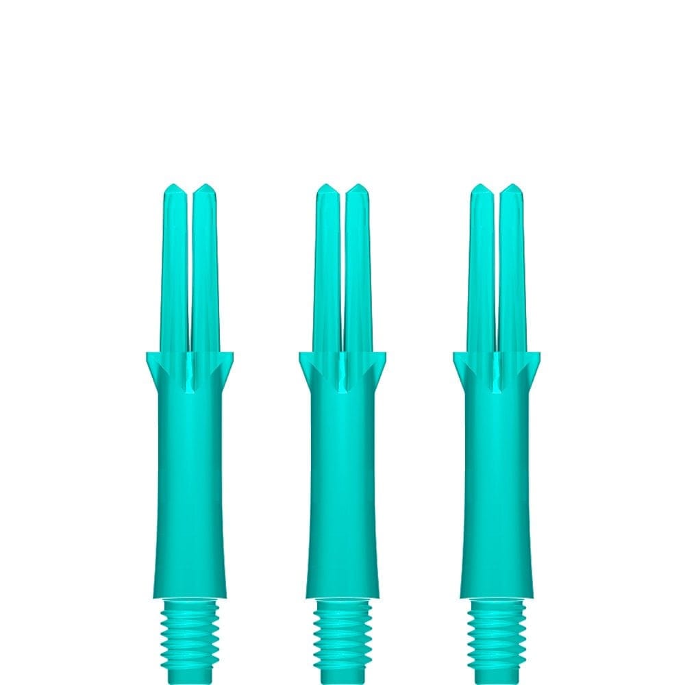 Tiges L-Style L-Shaft Locked Straight 190 Turquoise – jeu de 3 tiges