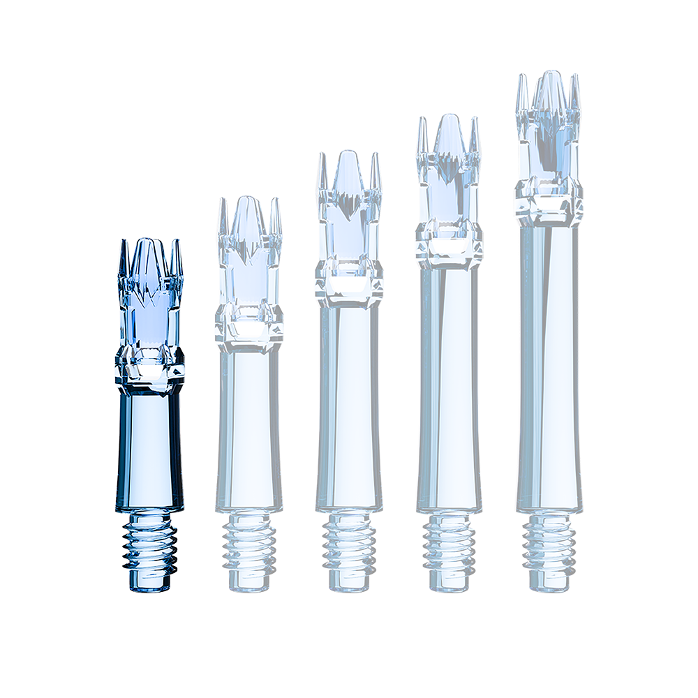 Tige courte L-System bleue 19 mm