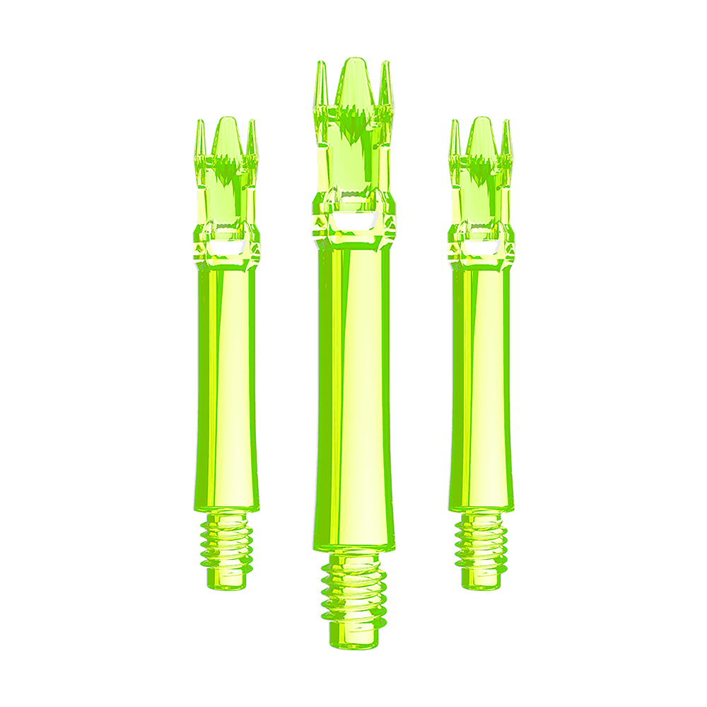 Lot de 3 tiges L-Style L-System jaune fluo 29,5 mm