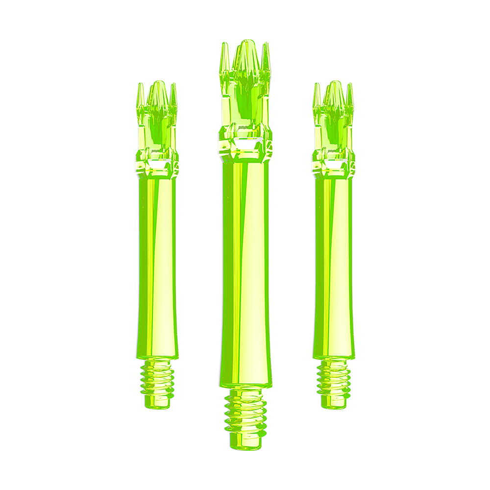 Lot de 3 tiges L-Style L-System jaune fluo 33 mm
