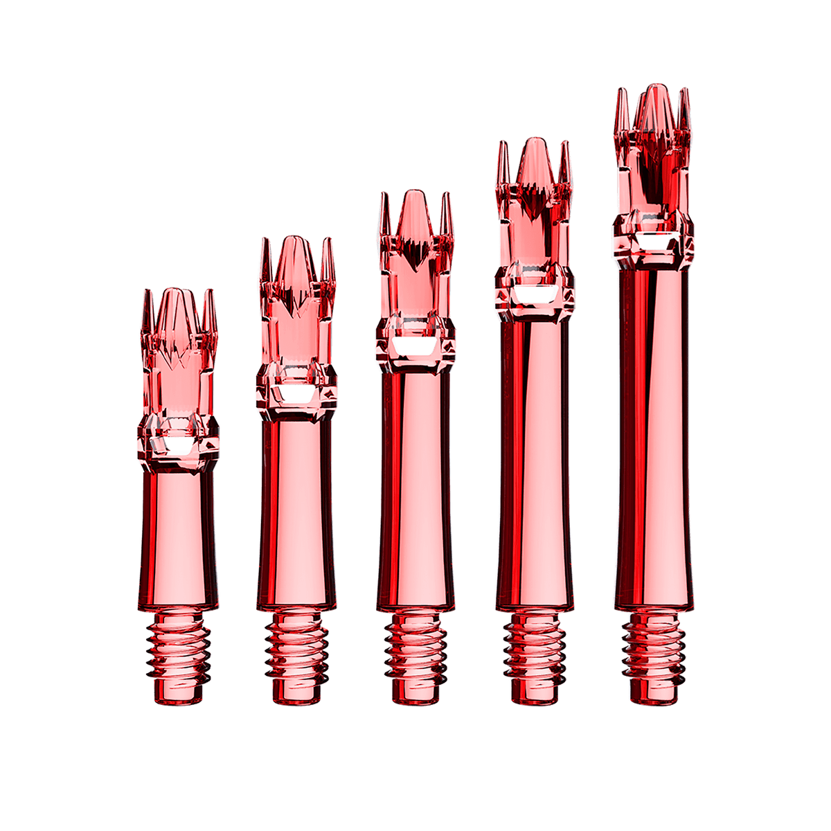 Gamme tiges L-System rouge transparent