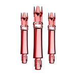 Lot de 3 tiges L-System rouge transparent 26 mm