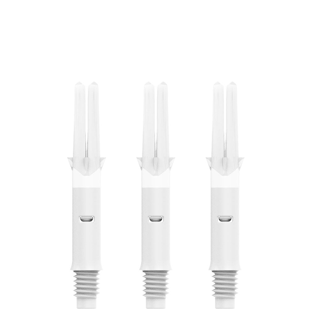 Tiges L-Style Silent Spin 190 Blanc – jeu de 3 tiges