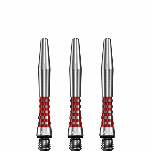 Tiges Mission Atom13 rouge argent 35 mm