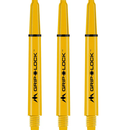 Tiges Mission Griplock jaune 48 mm