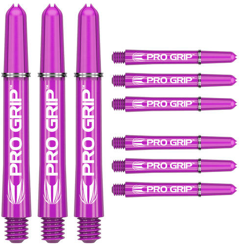 Tiges Pro Grip Violet Short lot de 3