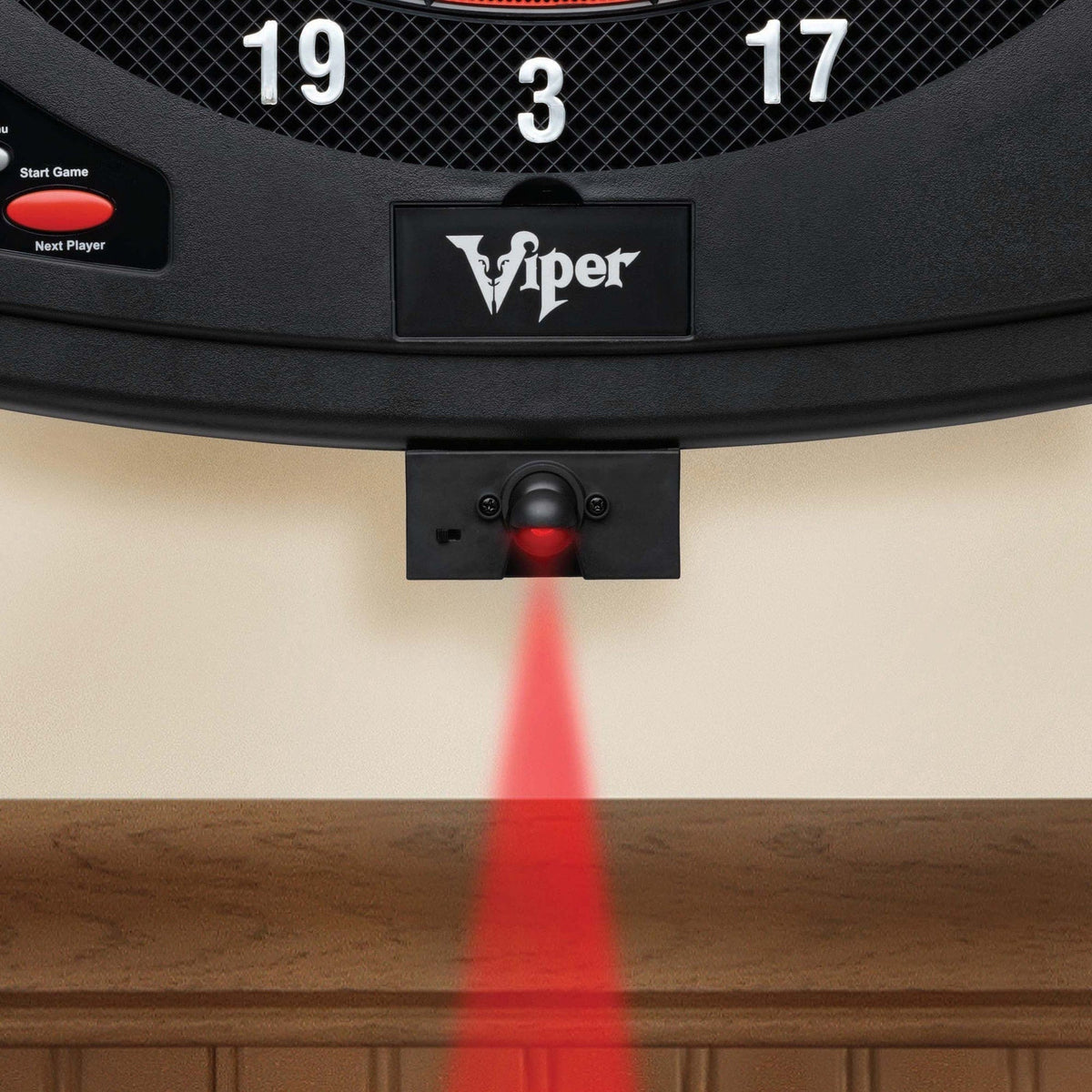 Ligne de tir laser du Viper Laser Lite au sol