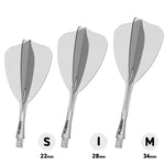 Winmau Fusion Arrow Transparent – Intermediaire No.2