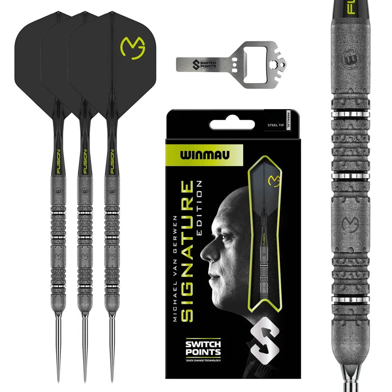 Winmau MvG Signature Edition 90% Switch Point - 23g - vue secondaire