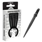 Pointes Winmau Switch Point Smooth noir 30 mm – blister et pointe