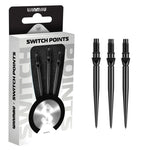 Pointes Acier Winmau Switch Point Smooth Noir – 30 mm